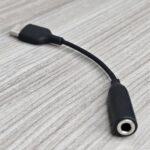 Adaptador Tipo C A Jack 3.5 Blanco Y Negro