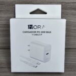 Cargador Completo IPhone 20w Tipo C A Lightning Blanco 1hora Gar154