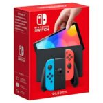 Nintendo Switch – Modelo OLED (azul neón-rojo neón)