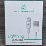 Cable iPhone USB a Lightning Powerking